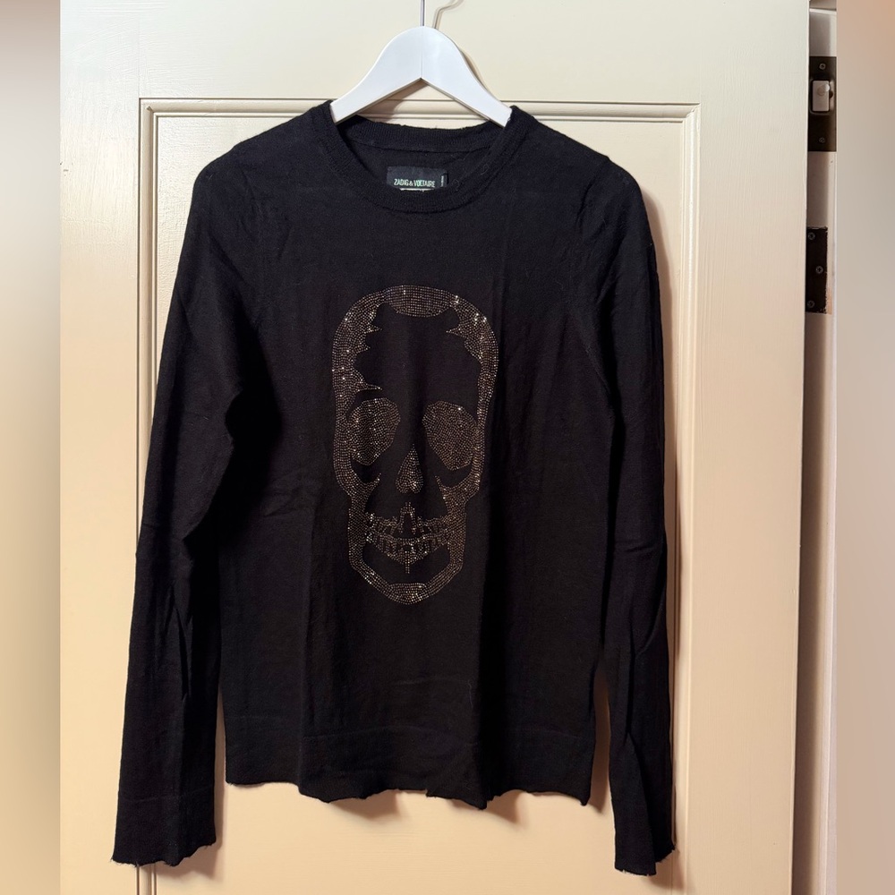 Zadig and Voltaire skull sweater